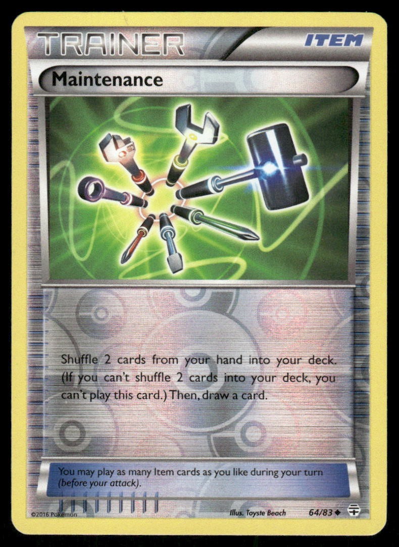 Pokemon Tcg Maintenance [Reverse Holo] #64 Pokemon Generations LP
