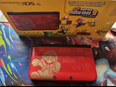 Nintendo 3DS XL Limited Edition 1GB Red Handheld Console - Super