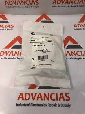 ALLEN-BRADLEY Photoelectric sensor, 42CA-E1EZB-D4, SER. B, New Sealed.