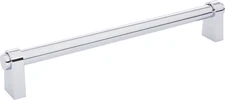 Top Knobs TK3216PC Lawrence Appliance Pull 12" (c-c) - Polished Chrome