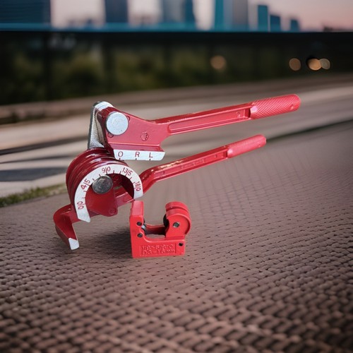 Dial Type Copper Tube Pipe Cutter 1/8” - 5/8” & HVAC 1/4” 5/16” 3/8” Line Bender