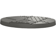 105x70mm Oval Bases Warhammer 40k AoS D D Wargame Custom Colors Textured/Sci-Fi