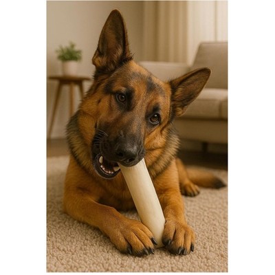 Beefhide Rolls Dog Chew Treats - Natural Flavor, 15 Count