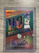 Ed Pinckney 2018-19 Panini NBA Hoops - Hot Signatures #HS-EPK - CELTICS
