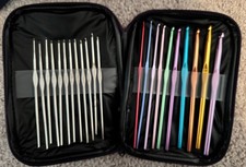 22pcs Crochet Hook Set Yarn Knitting Needles Sewing Tools DIY Crochet Craft Tool