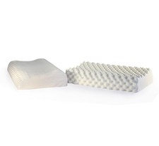 Organic Latex Convoluted Contour Pillow Medium 45K