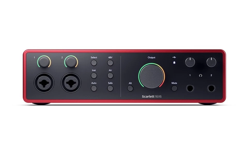 Focusrite Scarlett 16i16 Gen 4 USB Audio Interface 18 In / 20 Out New - Image 2 of 4
