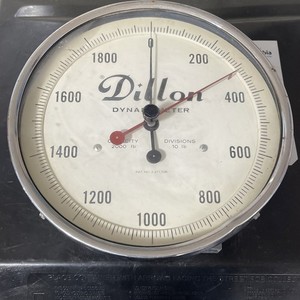 Dillon Dynamometer AP 2000 2000 lbs 10" Dial 10 lb Divisions Wire Tension Gauge
