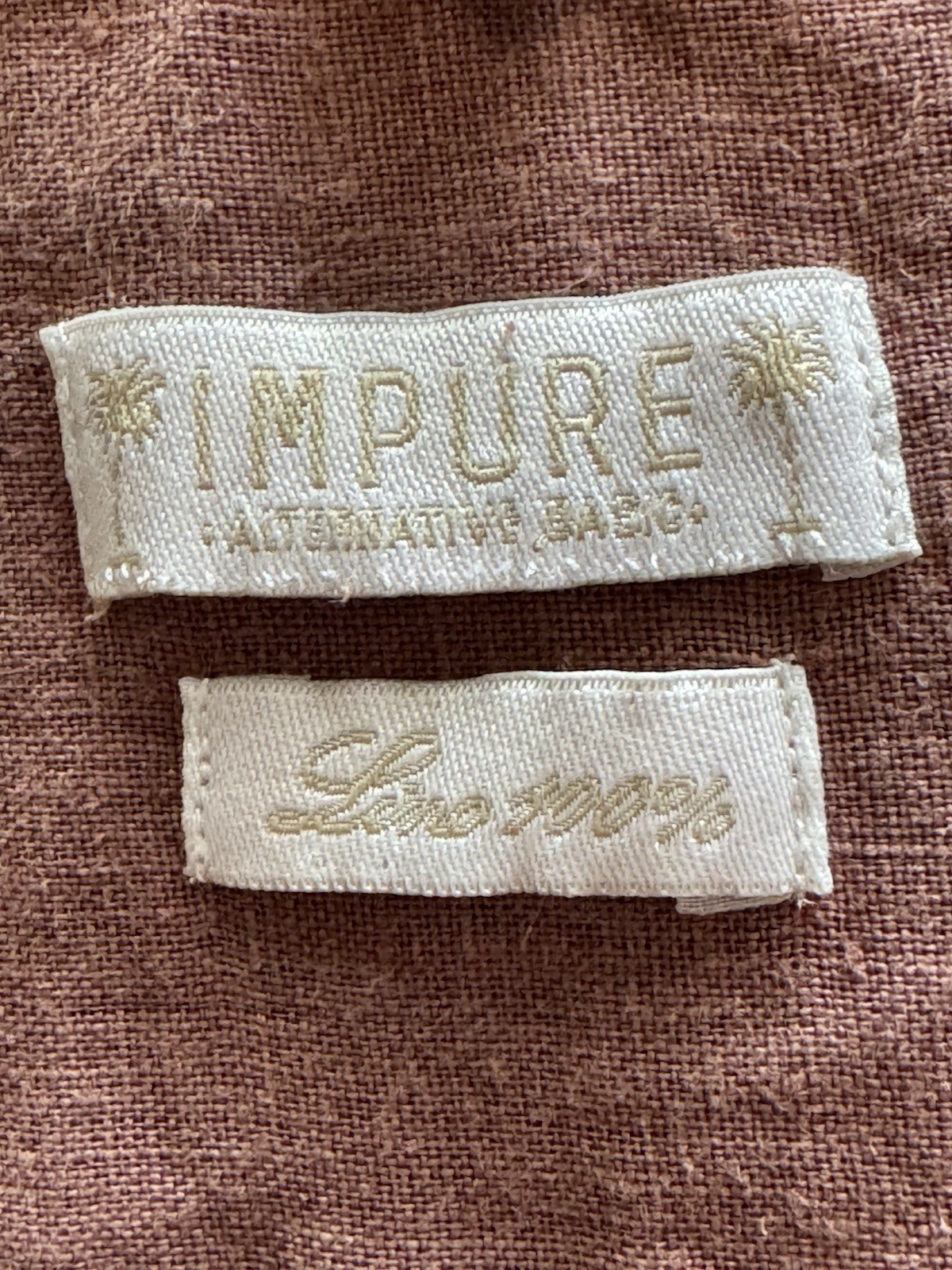 Impure Alternative Basic 100% Linen Button Up Cla… - image 5