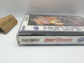 Night Warriors: Darkstalkers' Revenge (Sega Saturn, 1996) ntsc brand new sealed.