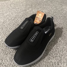 Men  s Comfortable breathable orthopedic shoe black 10 Wide