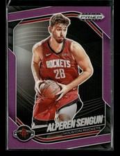 Alperen Sengun 2024-25 Panini Prizm Black Basketball Purple Prizm 02/99 [jm105
