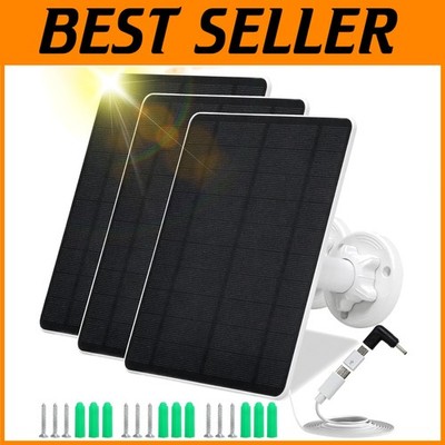 Non-Stop Power 5W Solar Panel for Rechargeable Cameras