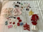 Vintage 1960s SUZY GOOSE Barbie WARDROBE DOLL CLOTHES  Hanger Bedroom Closet LOT