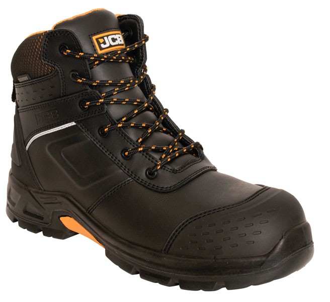 Jcb Workwear Fastrac Boots Black Size 4