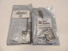 Lot of 2 New Sealed Dell KKMYD Display Port Adapter Male to DVI Male