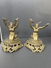 Deux Sculptures En Bronze 19e Siècle 