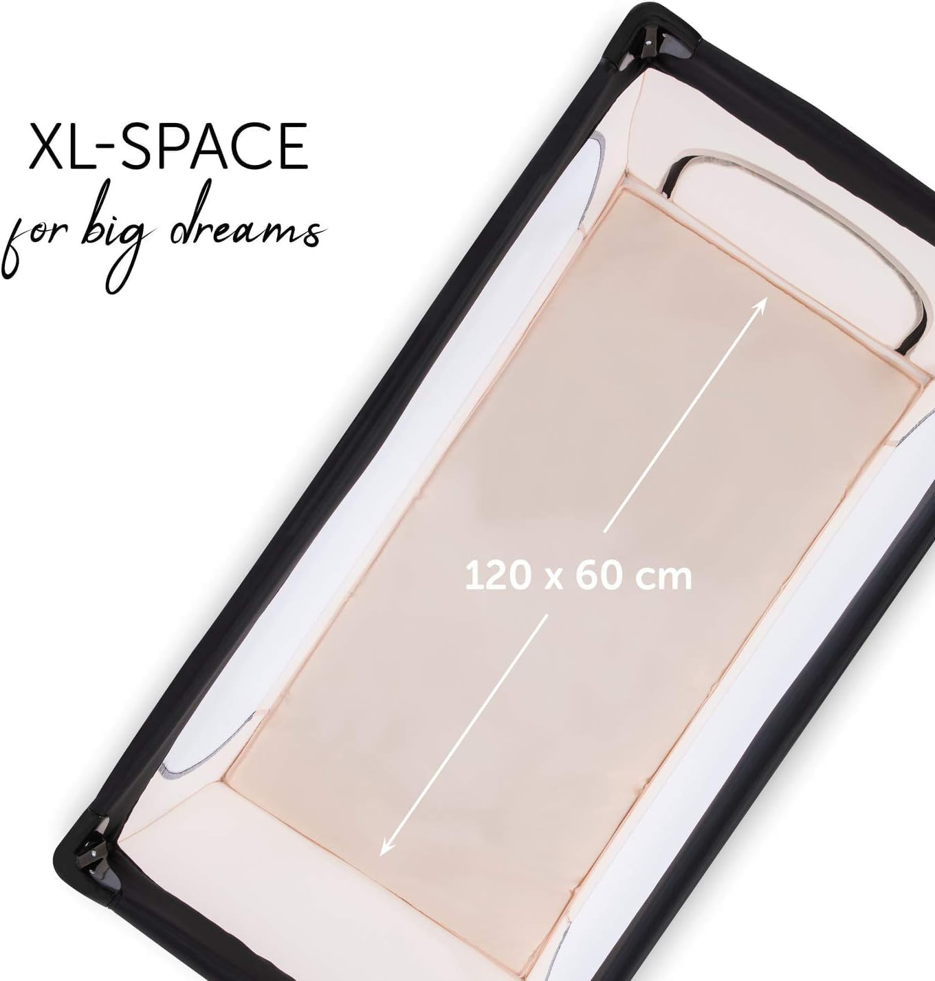 Lettino Da Viaggio Dream N Play plus - Culla Neonato Fino a 15Kg - Letto Pieghev foto 5