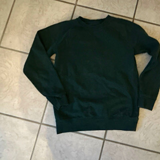 NEXT Jungen Pullover grün Gr. 146 Rundhals Baumwolle/Polyester Sweatshirt