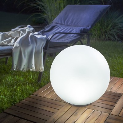 esotec Solarkugel für außen  =40cm 7 Farben 6500K AKKU wetterfest 102611
