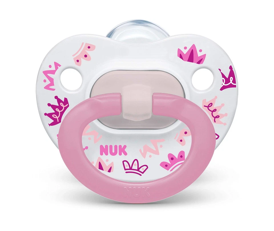 	NUK Comfy Orthodontic Pacifiers Pink 18-36 Months 2 Count	 - Image 3 of 4