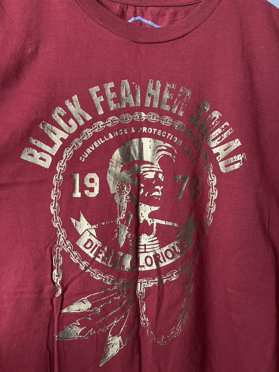 Diesel Black Feather Squad Zyzz T-shirt sz L | eBay