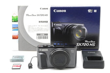 Canon PowerShot SX720 HS 20.3MP 40x Zoom Wi-Fi Black Full Set Boxed