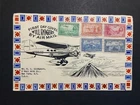 Nicaragua 1939 FDC 1st day cover to the USA Will Rodgers
