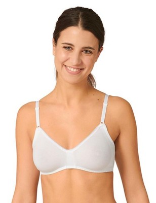 Sloggi Basic N Soft BH 10007642 Damen Alltags-BH ohne Bügel weiß
