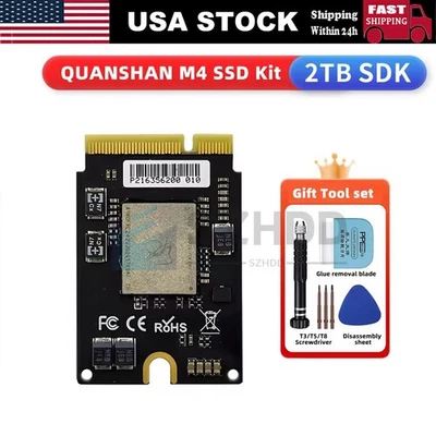 For Apple MAC MINI M4 NEW Internal SSD 2TB Expand Hard Drive Upgrade With Tools