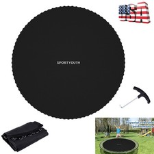 12 14 15FT Trampoline Replacement Jumping Mat 72 88 96 Rings with Springs Tool