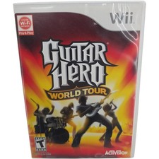 Guitar Hero World Tour Nintendo Wii Complete w/ Manual Tested