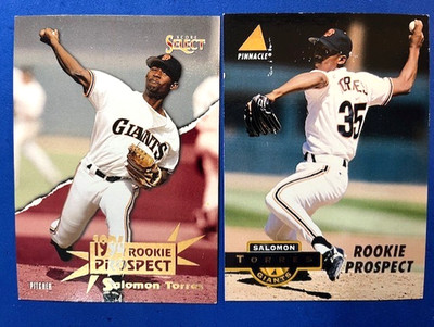 Salomon Torres 1994 Score Select Rookie Prospect & 1994 Pinnacle Rookie Prospect