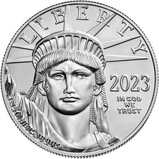 2023 1 oz American Platinum Eagle Coin (BU) 2194.10 per troy oz