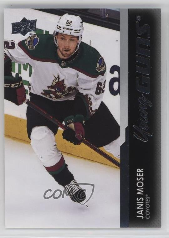 2021-22 Upper Deck Extended Series Young Guns JJ Moser Janis Moser #712 1e8j