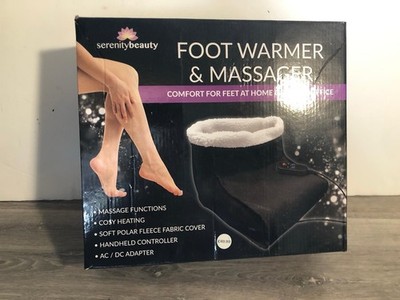 Brandneu Carmen Fußwärmer und Massagegerät mit Handregler Originalverpackt