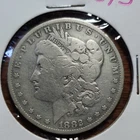 1882o Morgan Silver Dollar $1 Coin New Orleans Mint O Over S Variety Circulated