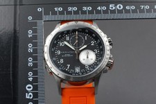 【Near MINT Box】 Hamilton Khaki Aviation ETO H776121 Men's Black Watch from JAPAN 9