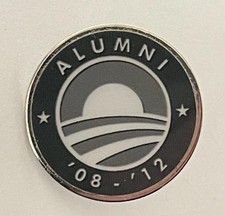 Obama Campaign “Alumni ‘08-‘12” Lapel Pin