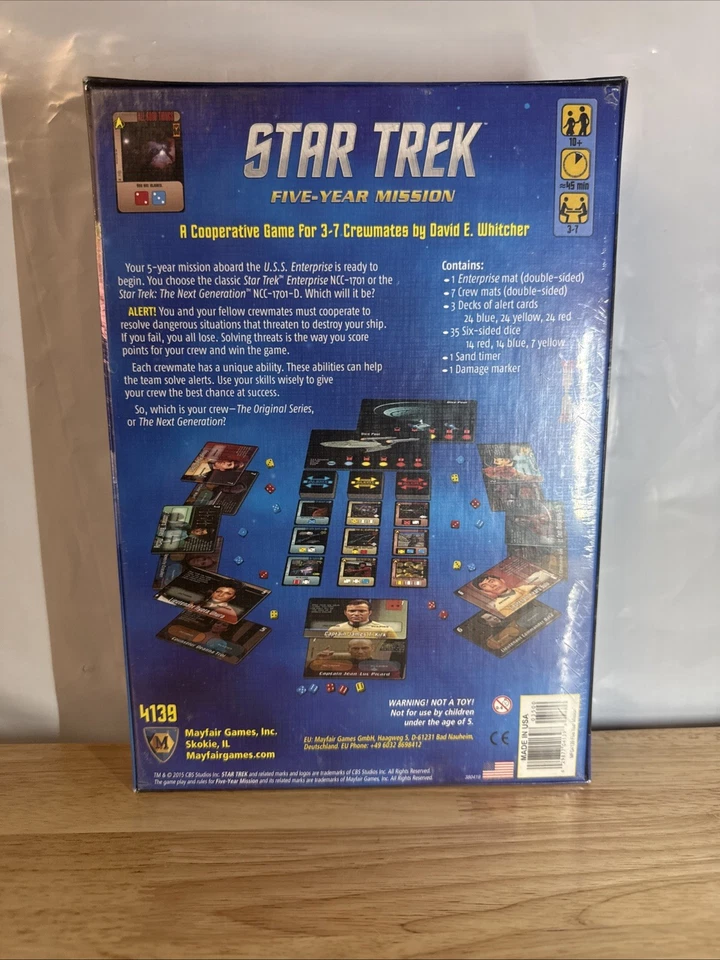 Star Trek: Misión Cinco Años Nuevo Precintado Foto 2 de 3