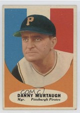 1961 Topps Danny Murtaugh #138 e5d