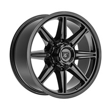 Set 4 18 Gear Off Road Balast 773b Gloss Black 18x9 Wheels 5x4.5 5x5 10mm Rims