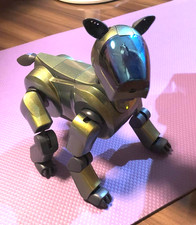 Sony AIBO ERS-210 Gold Robot Cane con Energy Station Memory Stick
