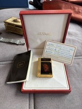 Briquet ancien @ ST DUPONT D-57 Converti essence @ Vintage Lighter Feuerzeug