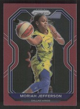 2021 Panini Prizm WNBA #9 Moriah Jefferson Prizms Red #/299