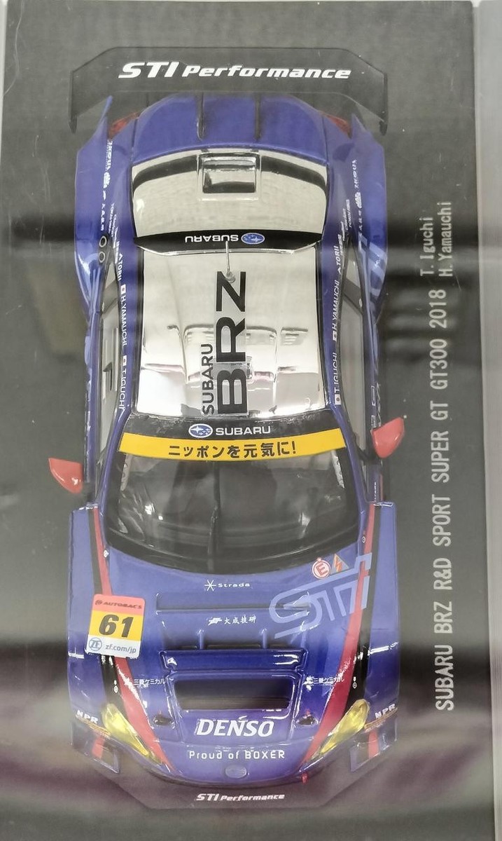 EBBRO GT300 2018 SUBARU BRZ R＆D SPORT Ebbro Super Gt300 2018 Subaru Brz R D Sport | eBay