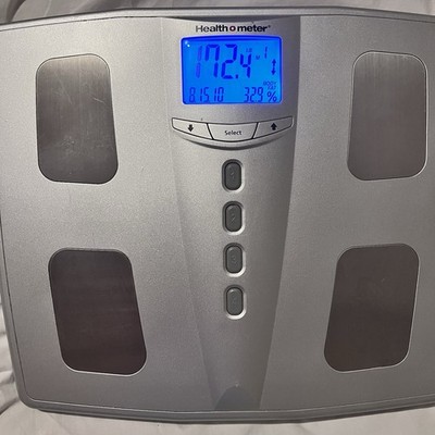 Health O Meter Digital Body Fat Monitoring Scale Model BFM884DQ1-60 Tested!