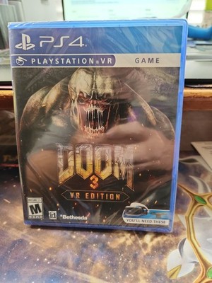 Brand New - Doom 3: VR Edition (PS4, 2021) Never Opened Game