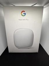Google Nest WiFi Pro G6ZUC GA03030-US WiFi 6E Router Snow/White Excellent