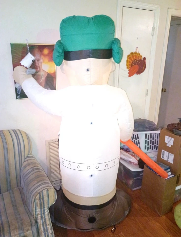 National Lampoon's Christmas Vacation Cousin Eddie 6' Airblown Inflatable RARE. - Image 2 of 3